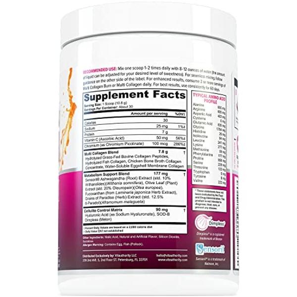 Orgain Hydrolyzed Collagen Peptides Travel Packets For Women & Men - 5g Grass Fed Collagen Per Serving, Hair, Skin, Nail & Joint Support Supplement, Non-GMO, Type I & III - Unflavo