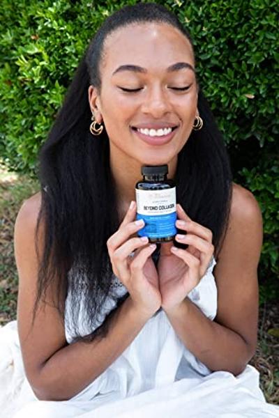 Live Conscious Beyond Collagen Multi Collagen Capsules - Types I, II, III, V & X | Hydrolyzed Blend with Biotin & Vitamin C for Hair, Skin, Nails 90 Capsules (2-Pack)