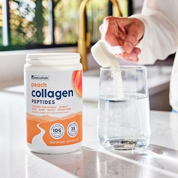 Bulletproof Vanilla Collagen Peptides Powder with MCT Oil, 14.3 Ounces, Grass-Fed Collagen Protein for Skin, Bone and Joint Support, Pasture Raised, No Added Hormones