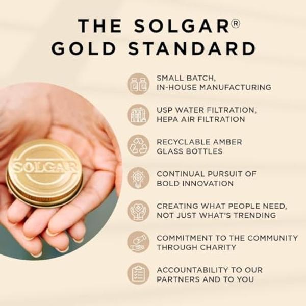 Solgar Skin, Nails & Hair, Advanced MSM Formula, 120 Tablets - Supports Collagen for Hair, Nail and Skin Health - Provides Zinc, Vitamin C & Copper - Non GMO, Vegan, Gluten & Dairy