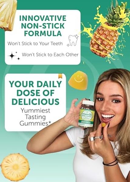 Lunakai Collagen and Vitamin D3 Gummies Bundle - Non-GMO Anti Aging Supplements for Men & Women - Immunity, Bone and Mood Support Gummy for Adults - 30 Days Supply