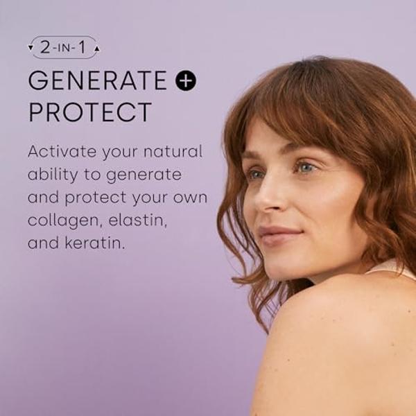 ALGAECAL Collagen: 4 Clinically-Supported Peptides VERISOL®, FORTIGEL®, UC-II®, FORTIBONE®, Anti-Aging Hydrolyzed Collagen Powder, 30 Servings, Made in USA
