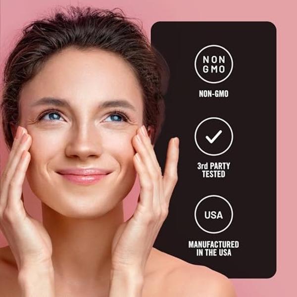 Premium Multi Collagen Peptides Protein Powder (1, 2, 3, 5 & 10) with Vitamin C, Biotin, Hyaluronic Acid, for Hair Skin and Nails - Marine, Bovine, Chicken & Eggshell (Chocolate, 4