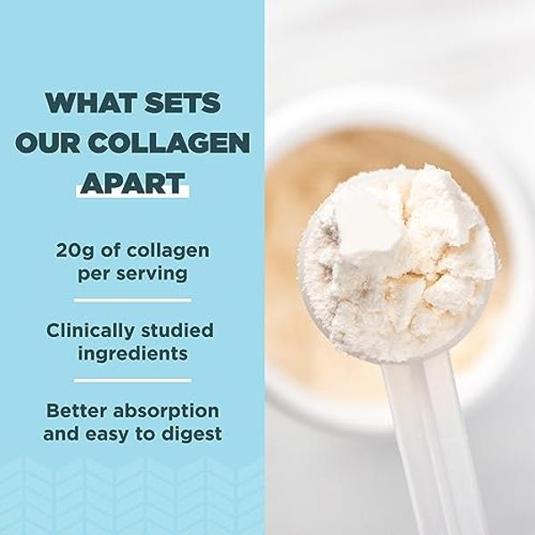 Live Conscious Beyond Collagen Multi Collagen Capsules - Types I, II, III, V & X | Hydrolyzed Blend with Biotin & Vitamin C for Hair, Skin, Nails 90 Capsules (2-Pack)