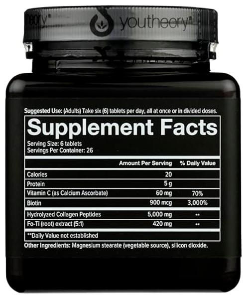 Youtheory Collagen, for Men, 160 Tablets