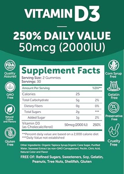 Lunakai Collagen and Vitamin D3 Gummies Bundle - Non-GMO Anti Aging Supplements for Men & Women - Immunity, Bone and Mood Support Gummy for Adults - 30 Days Supply