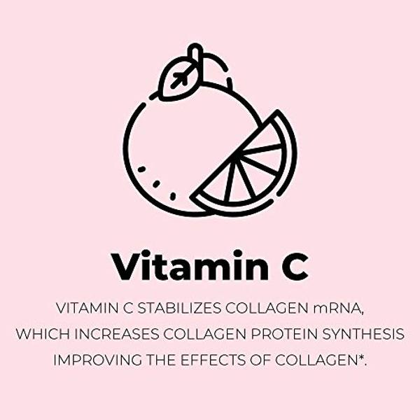 Collagen Capsules with Biotin, Hyaluronic Acid, Vitamin C, Hydrolyzed Multi Collagen Peptide Capsules Types I, II, III, V, X For Skin, Hair, Nails and Joint Health Supplement* 120 