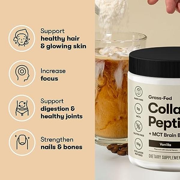 Needed. Expertly-Formulated & Tested Prenatal Hydrolyzed Collagen Protein Powder for Pregnancy, Breastfeeding, & Postpartum | Grass-fed, Pasture-Raised, Hormone-Free | 1lb
