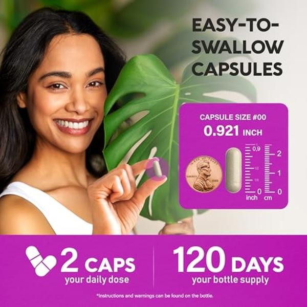 Multi Collagen Peptides - Hydrolyzed Types I, II, III, V & X - Collagen Supplement for Women 1300mg - w/ Hyaluronic Acid, Vitamins C & E - Skin, Hair, Nails & Joint Support - Made 