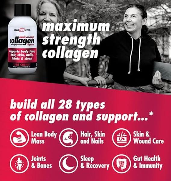 Sparkle Skin Boost No Flavor Verisol Collagen Peptides Protein Powder Vitamin C Supplement Drink, 2.8oz