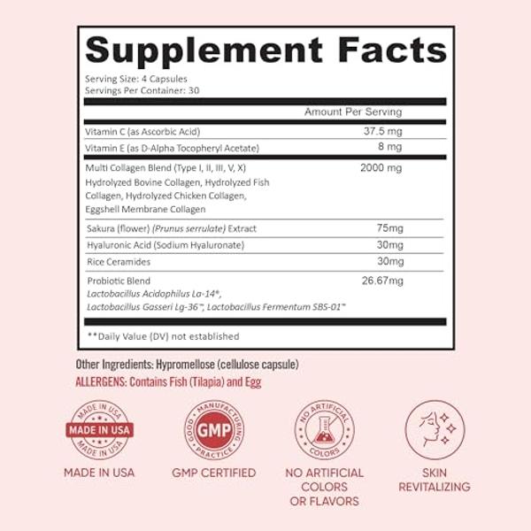 BB Company Radiancy | Vaginal Probiotics for Vaginal Dryness, pH Balance | Fights Itch, Odor | Anti-Aging | Hyaluronic Acid, Probiotics, Vitamin C, Multi Collagen | 120 Ct