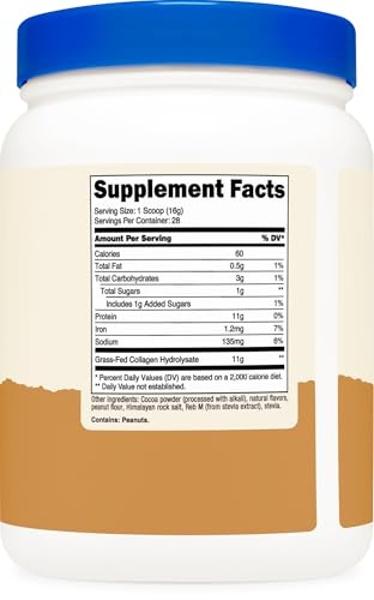 Vitalibre Multi Collagen Peptides Powder Type I II III V X, Hydrolyzed Collagen Protein for Women and Men, Skin, Hair, Nails, Unflavored, Non-GMO, Keto & GF, Zero Sugar, 45 Serving