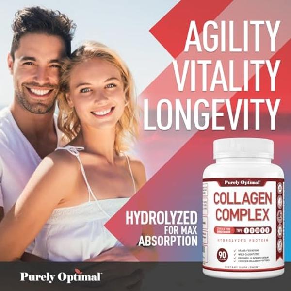 Sparkle Skin Boost No Flavor Verisol Collagen Peptides Protein Powder Vitamin C Supplement Drink, 2.8oz
