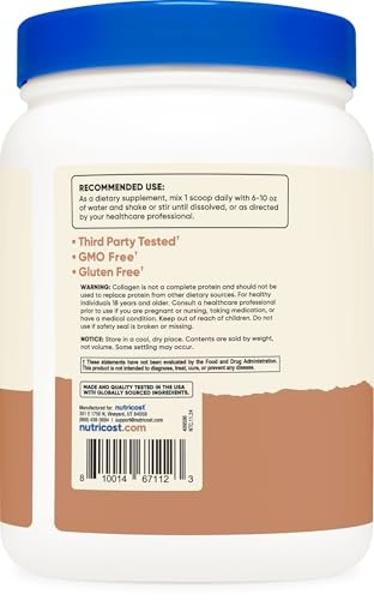 Zen Principle Marine Collagen Peptides Powder 1.5 lb. Wild-Caught Fish, Non-GMO. Supports Healthy Skin, Hair, Joints and Bones.Hydrolyzed Type 1 & 3 Protein. Amino Acids.Unflavored