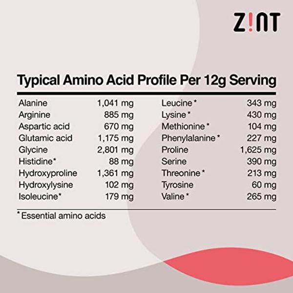 Zint Collagen Peptides Powder: Paleo & Keto Certified - Granulated Collagen Hydrolysate for Enhanced Absorption - Enzymatically Hydrolyzed Protein for Women & Men, 10 oz