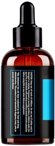 Liquid Collagen Peptides for Women - Serum Complex with Biotin Vitamin, Hydrolyzed Keratin Protein and Saw Palmetto - Comprehensive Formula for Hair, Skin, and Nails Wellness - 2fl