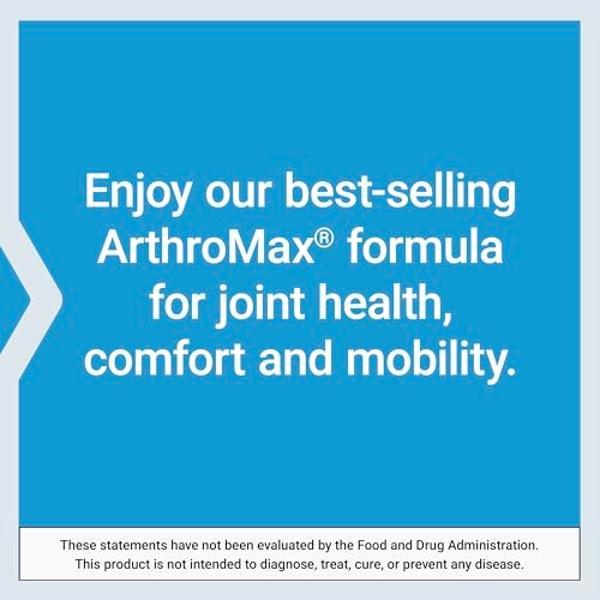 Life Extension ArthroMax® Advanced NT2 Collagen™ & AprèsFlex®, glucosamine sulfate, Boswellia (Indian frankincense), joint health, mobility, gluten-free, non-GMO, 60 capsules
