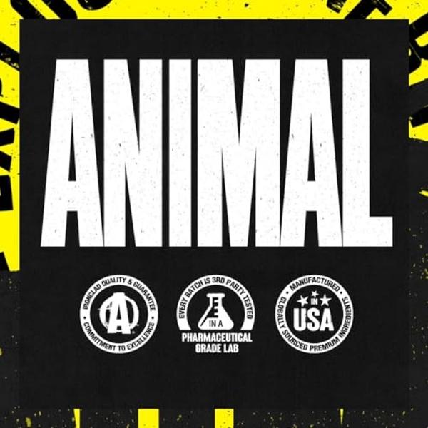 Animal Pak - Convenient All-in-One Vitamin & Supplement Powder - Zinc, Vitamins C, B, D, Amino Acids, Immune Support, Digestive Enzymes, and More - Daily Multivitamin for Women & M