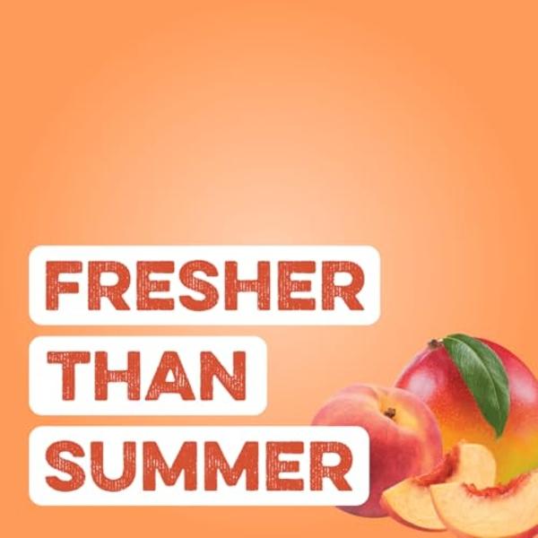 Clean Simple Eats Peach Mango Super Collagen, Grass-Fed, Hydrolyzed Types I, II, & III Collagen, 30 Servings