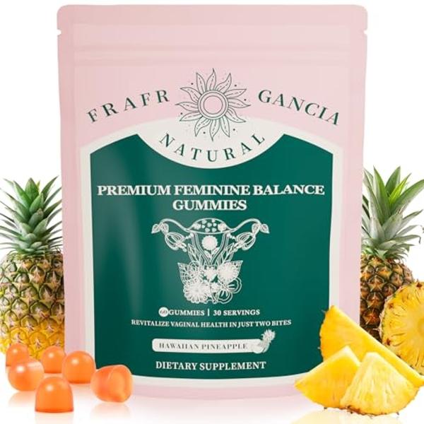 Premium feminine Balance Gummies for Women’s - Hawaiian Pineapple Gummies for Women PH Balance Support - Delicious PH Balance for Women’s with Immune Support - Vegetarian Friendly 