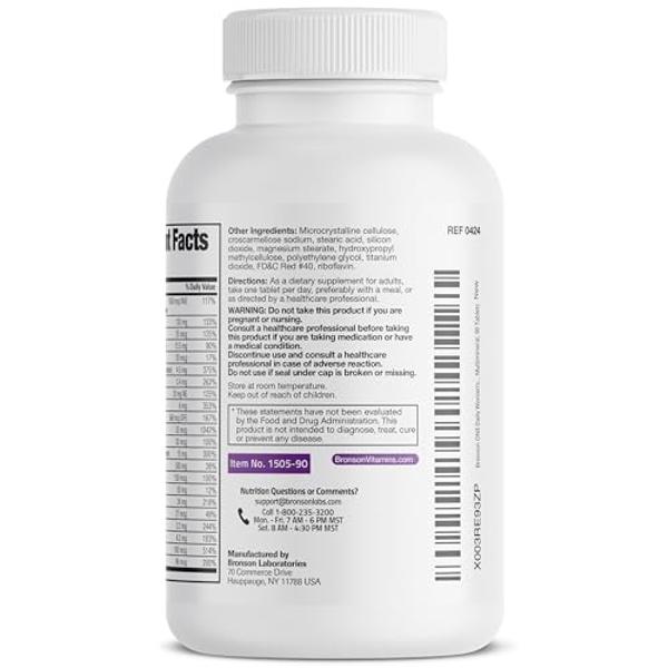 Bronson ONE Daily Women’s 50+ Complete Multivitamin Multimineral, 90 Tablets