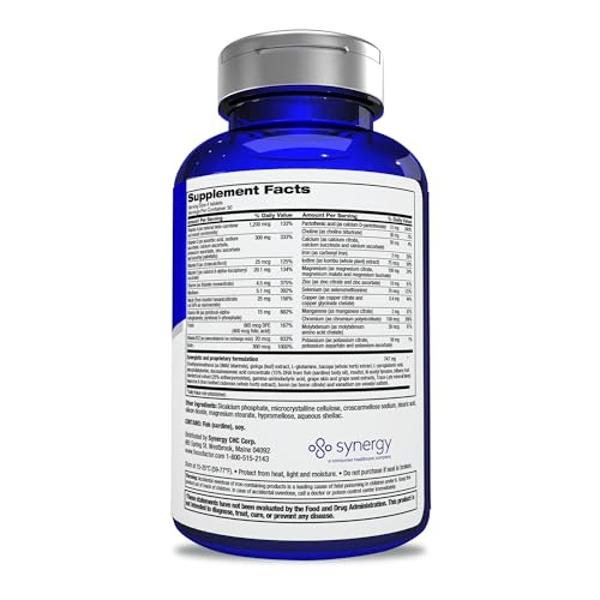Focus Factor Adults Extra Strength, 120 Count- Brain Supplement for Memory, Concentration, Focus- DMAE, Vitamin D, DHA- Brain Health Supplement – Trusted Formula- Brain Vitamins, F