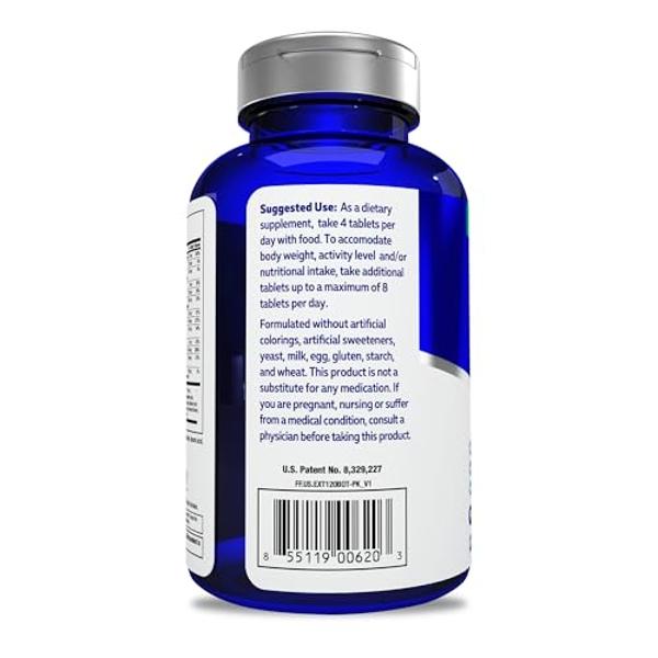 Focus Factor Adults Extra Strength, 120 Count- Brain Supplement for Memory, Concentration, Focus- DMAE, Vitamin D, DHA- Brain Health Supplement – Trusted Formula- Brain Vitamins, F