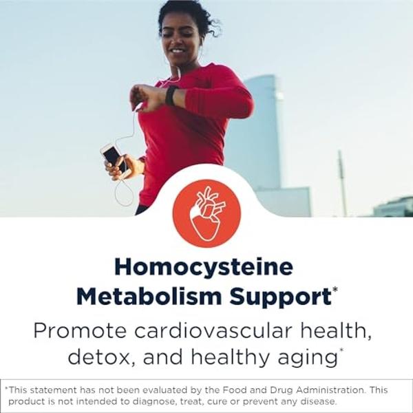 Designs for Health Homocysteine Supreme - Methylated B Vitamins with Riboflavin, B6, B12, Folate, L-Serine & TMG for Brain Support & Heart Health - Methylated Multivitamin (120 Cap