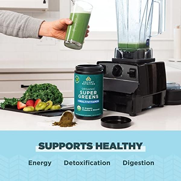 Goli SuperGreens Vitamin Gummy - 120 Count - Essential Vitamins and Minerals - Plant-Based, Vegan, Gluten-Free & Gelatin Free - Health from Within, Pack of 2