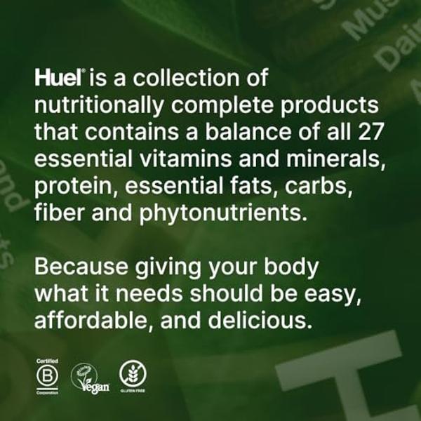 Huel Daily Greens Lemon & Ginger | Superfood Greens Powder | 91 Vitamins, Minerals, and Wholefood-Sourced Ingredients | Adaptogens, Antioxidants, Gut-Friendly Probiotics | 30 Servi