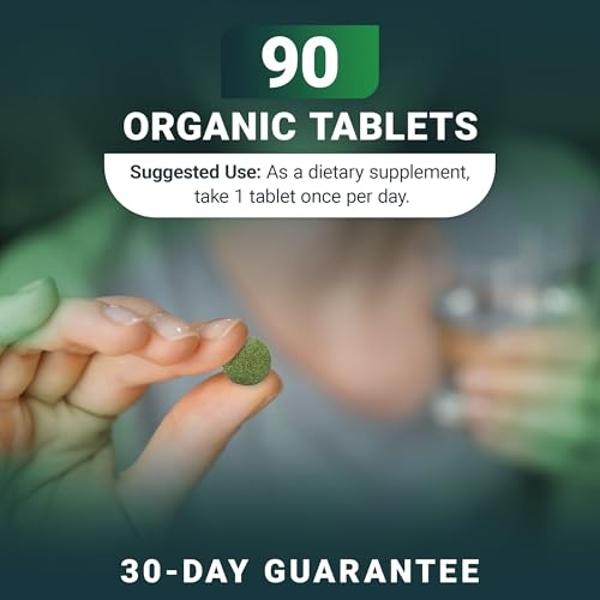 Dr. Berg's Greens Superfood Cruciferous Vegetable Tablets - Vegetable Supplements for Adults w/ 11 Phytonutrient Super Greens Tablets - Energy, Immune System & Liver Veggie Tablets