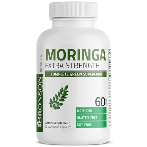 Bronson Morgina Extra Strength Complete Green Superfood, Non-GMO, 60 Vegetarian Capsules …