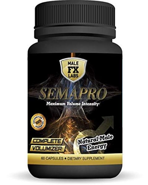 SEMAPRO - Extreme Semen Volumizer and Male Energy Formula - All Natural Endurance, Stamina & Health