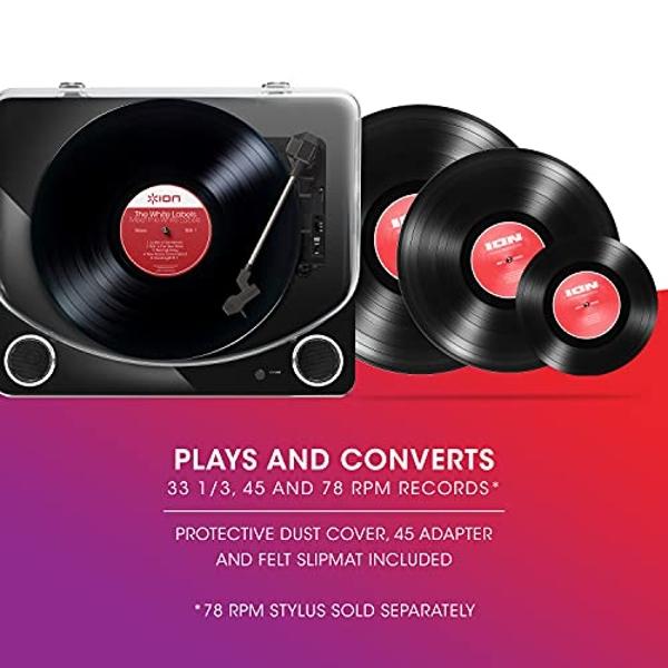 KORRTFID Now Playing Vinyl Record Stand, Light Up Vinyl Record Display Stand, Holder for Album Display Storage, Warm White Light with Fingerprint-Proof Acrylic Letters