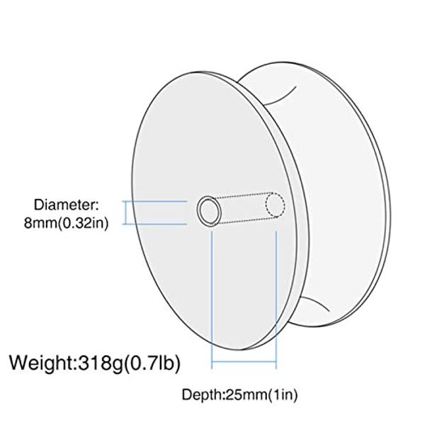 FEMELI Record Weight Stabilizer, Record Clamp for Vinyl LP Turntable Record Player Disc(Black)