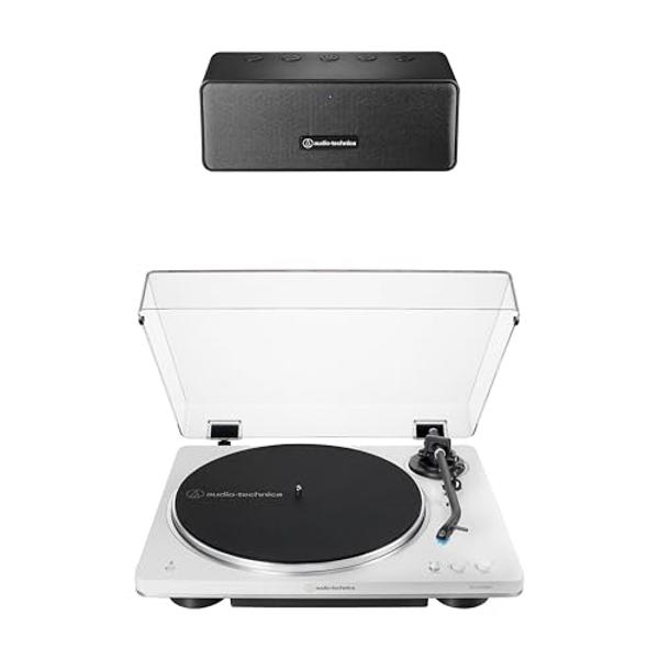 Audio-Technica AT-LP70X Automatic Turntable (White/Silver)