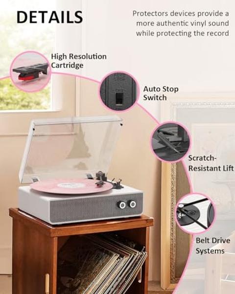 FACHPINT 15pcs Vinyl Records Decor 12 inch Blank Vinyl Records for Wall Aesthetic Fake Records for Graffiti, Blank Records Props, Blank Records for Music Party Wedding Signing Tabl