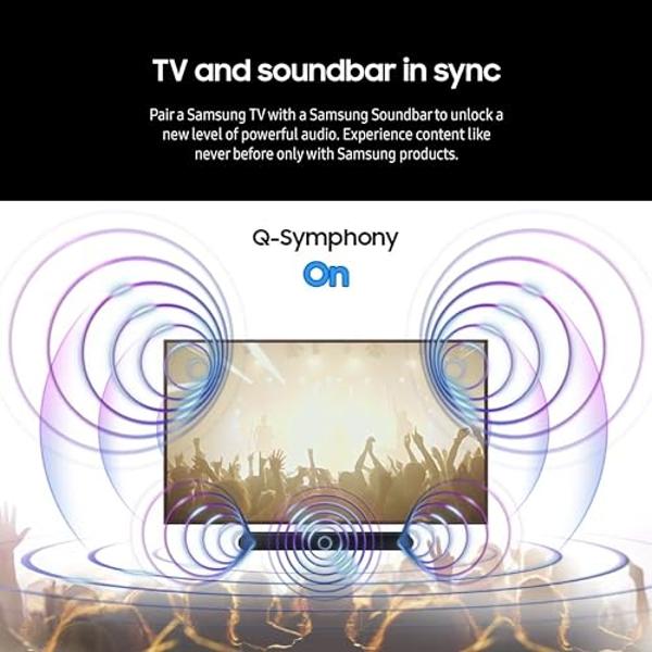 SAMSUNG S60D 5.0ch Soundbar w/Wireless Dolby Atmos Audio, All-in-One Design, Q-Symphony, SpaceFit Sound Pro, Adaptive Sound, Game Mode Pro with Alexa Built-in, HW-S60D/ZA