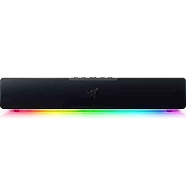 Razer Leviathan V2 X: PC Soundbar with Full-Range Drivers , USB Type C Power and Audio Delivery, Bluetooth 5.0 (Renewed)