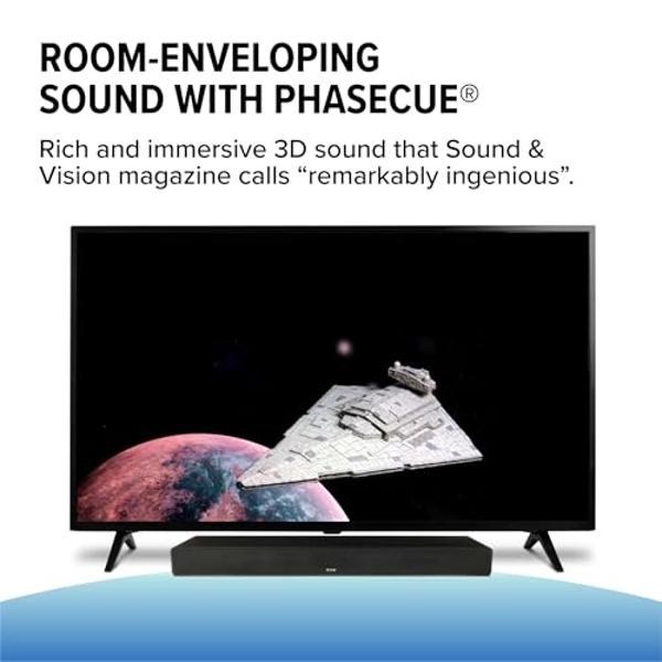 Hisense AX5125H 5.1.2Ch Sound Bar with Wireless Subwoofer, 500W, Dolby Atmos, Bluetooth 5.3, EzPlay, 4K HDMI Pass Through, Roku TV Ready, DTS:X, HDMI/AUX/ARC/Optical/USB, 7 EQ Mode