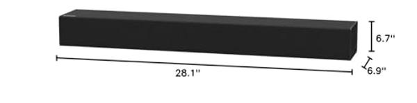 SAMSUNG HW-N300 2-Channel TV Mate Soundbar, Bluetooth Wireless, Built-in USB Port, Surround Sound Expansion, Booming Bass with a Built-in Woofer, Audio Remote App
