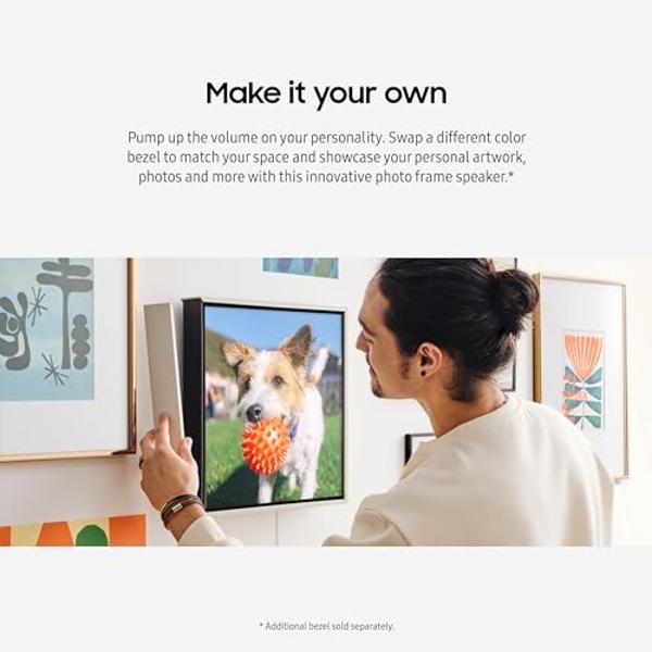 (Renewed) Samsung LS60D Music Frame Smart Speaker - HW-LS60D/ZA