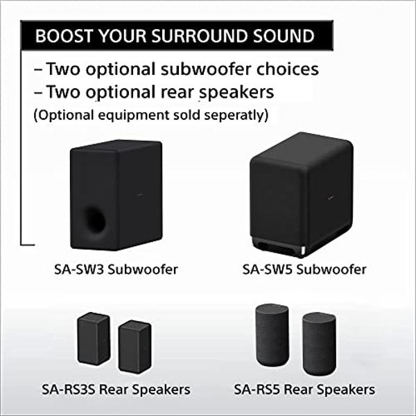 Yamaha True X Bar 50A Dolby Atmos Sound Bar with Wireless Subwoofer, Wi-Fi, Music Streaming, Optional Wireless Surrounds (Black)