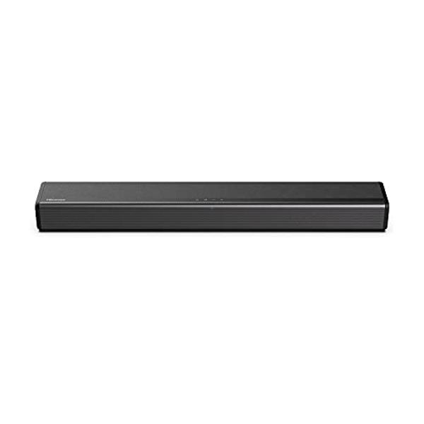 Hisense HS214 2.1ch Sound Bar with Built-in Subwoofer, 108W, All-in-one Compact Design with Wireless Bluetooth, Powered by Dolby Audio, Roku TV Ready, HDMI ARC/Optical/AUX/USB, 3 E
