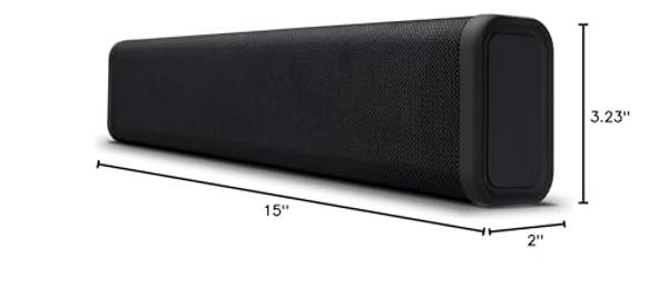 Sonic Blast Sound Bar with subwoofer for Smart TV Dolby Atmos 2.1CH Wireless Bluetooth 3D Surround Sound Soundbar Deep Bass Adjustable Home Theater Surround System TV Speaker Works