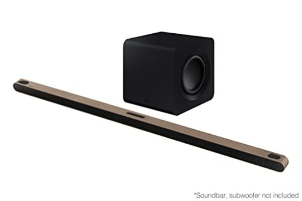 SAMSUNG Ultra Slim Soundbar Bezel, Accessory for S800B and S801B Sound Bars, Customizable to Match The Frame TV Bezels, 2022, VG-SCFBS8BW/ZA, Brown