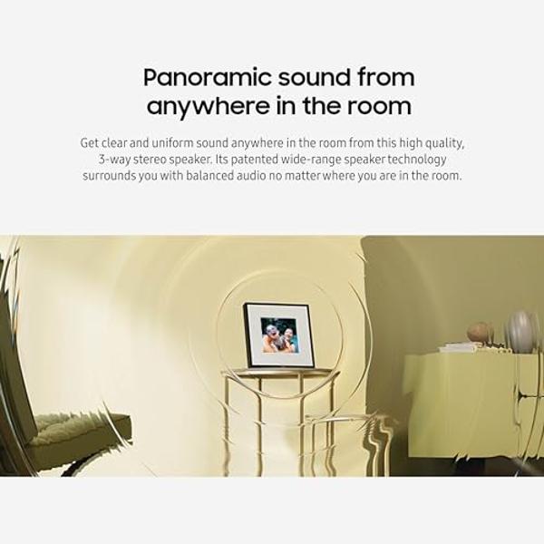 (Renewed) Samsung LS60D Music Frame Smart Speaker - HW-LS60D/ZA