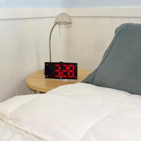 Timex T231G AM/FM Dual Alarm Clock Radio with 1.2-Inch Display and Line-in Jack (Gunmetal)