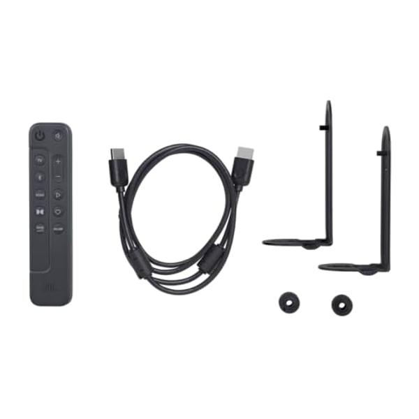 Pyle 2-Channel Tabletop Soundbar Digital Speaker System - Digital Amplifier with DSP Streaming Tabletop Stand Mount TV Digital System with AUX/Optical In/USB In/HDMI (ARC), LED Dis