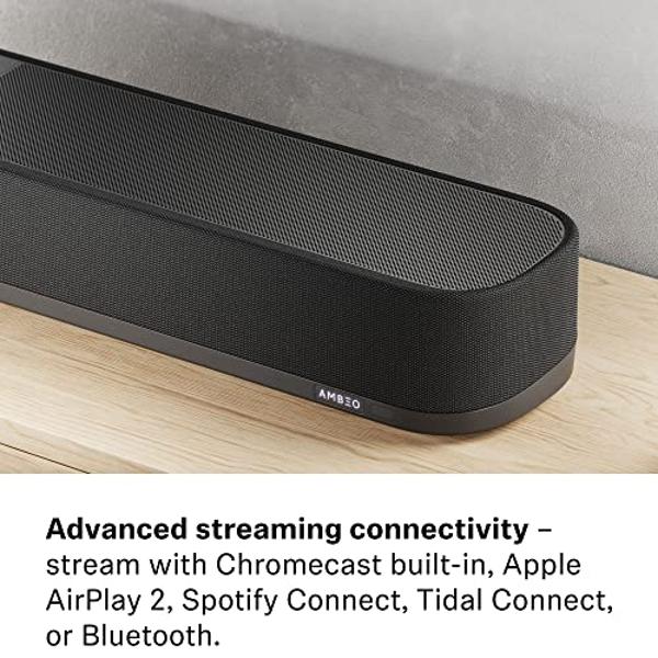 Bang & Olufsen Beosound Stage – Dolby Atmos Soundbar – TV and WiFi Speaker, Gold Tone/Golden